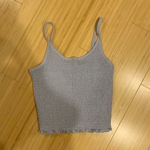 Hollister light blue tank top